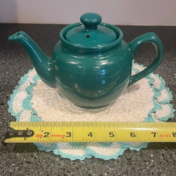 EUC Small Brown Betty Teapot in Green. - Picture 8 of 8